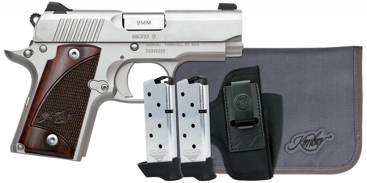 Kimber Micro 9 RTC Bundle Stainless 9mm